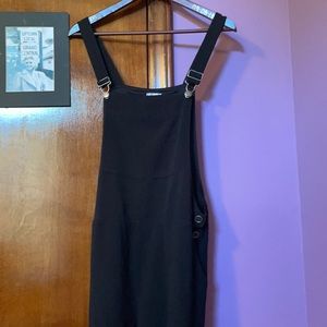 Xhilaration black gaucho overalls